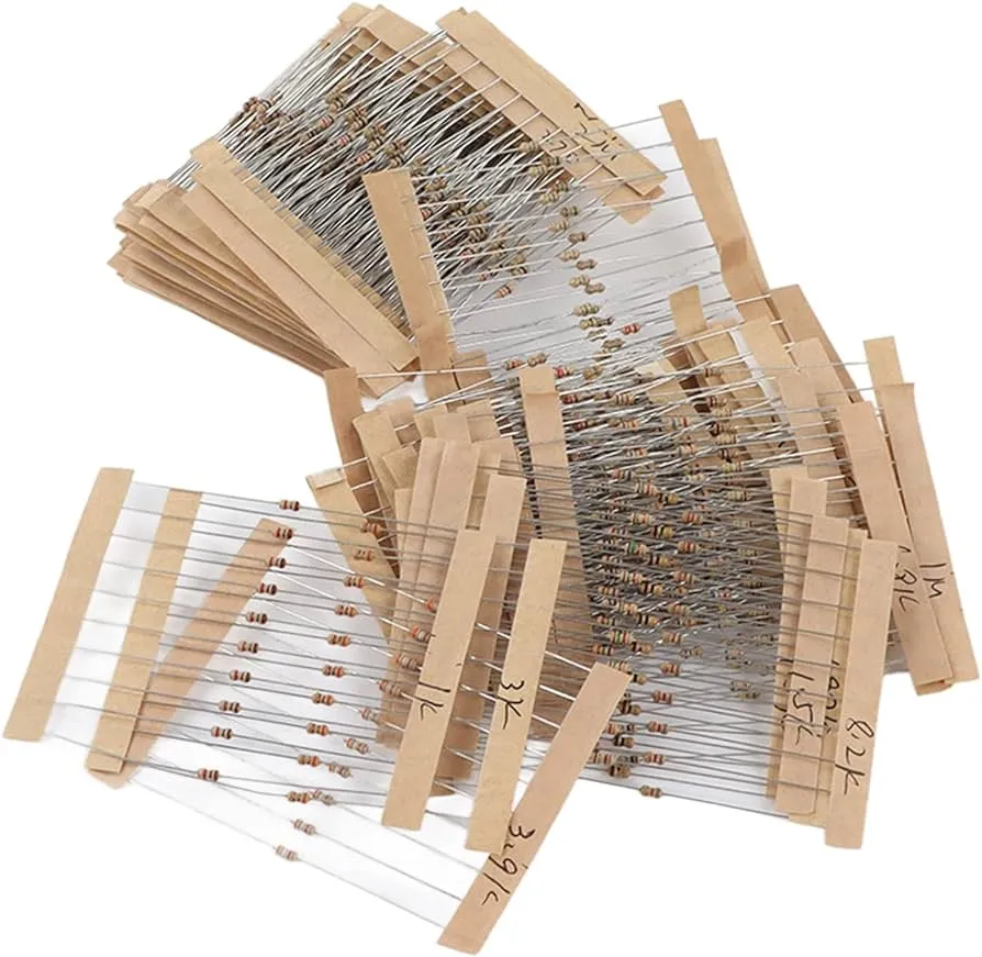 300pcs 30 Values 1R-3M 1/2W Resistor Kit