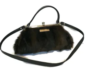 4077S-Faux Mink/Chestnut