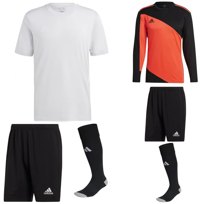 ADIDAS TABELA 23 SS KIT BUNDLE TEAM LIGHT GREY WHITE