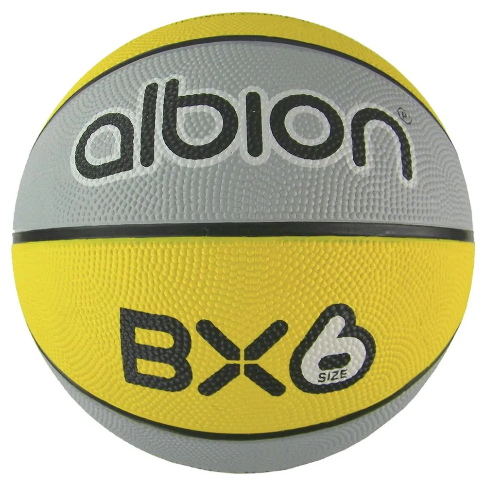 Albion BX Rubber Basketball (10 Pack with Carry Bag) | Size 6