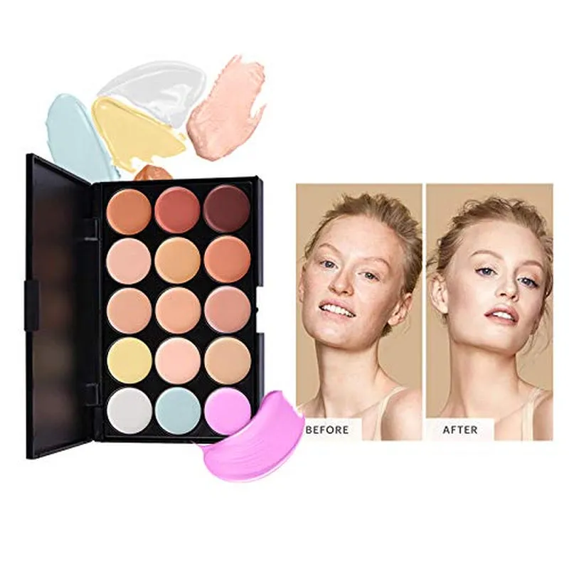 All-in-One Holiday Makeup Set: Eyeshadow, Lipstick, Concealer & More - Perfect Gift for Women