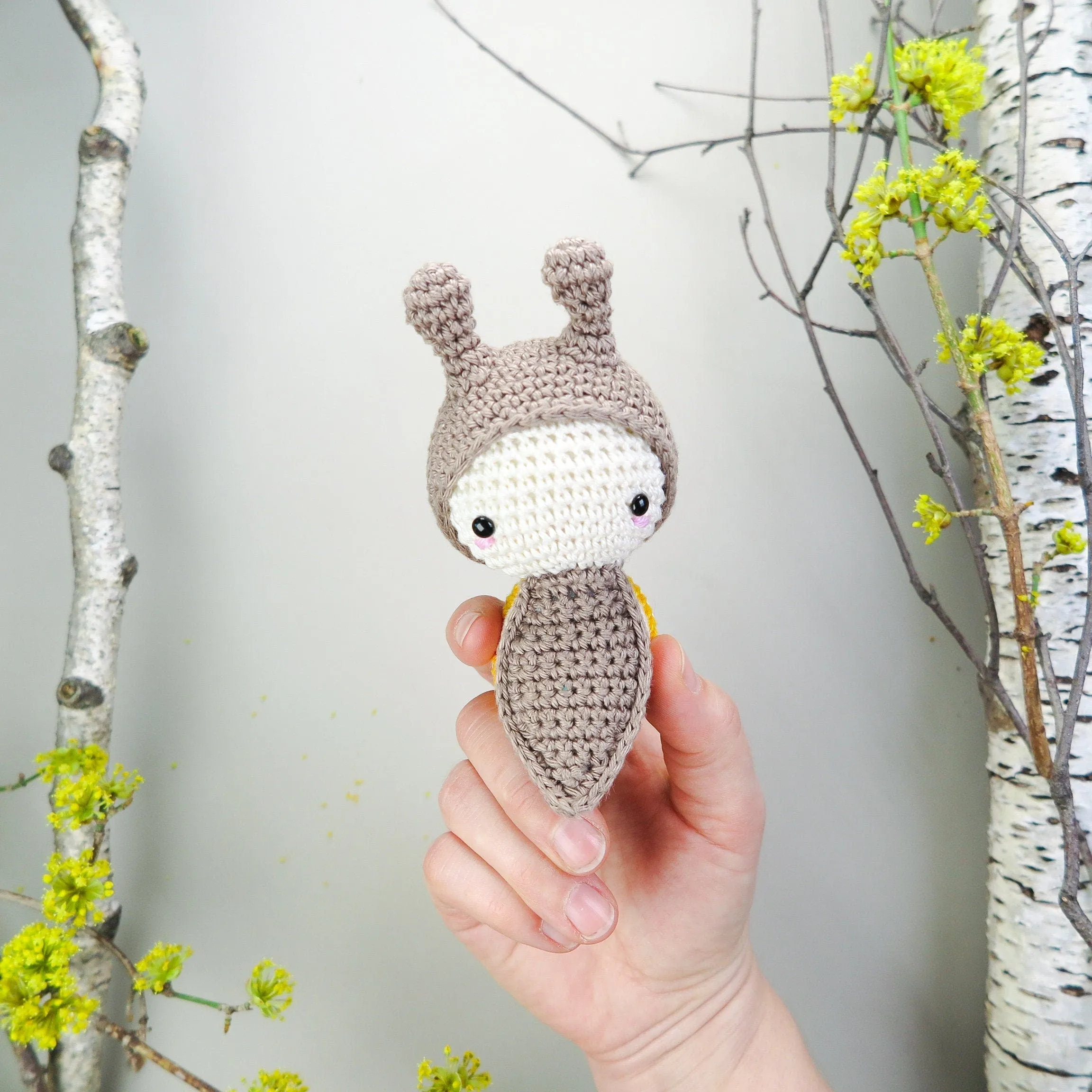 Amigurumi Crochet Kit . Grove Snail