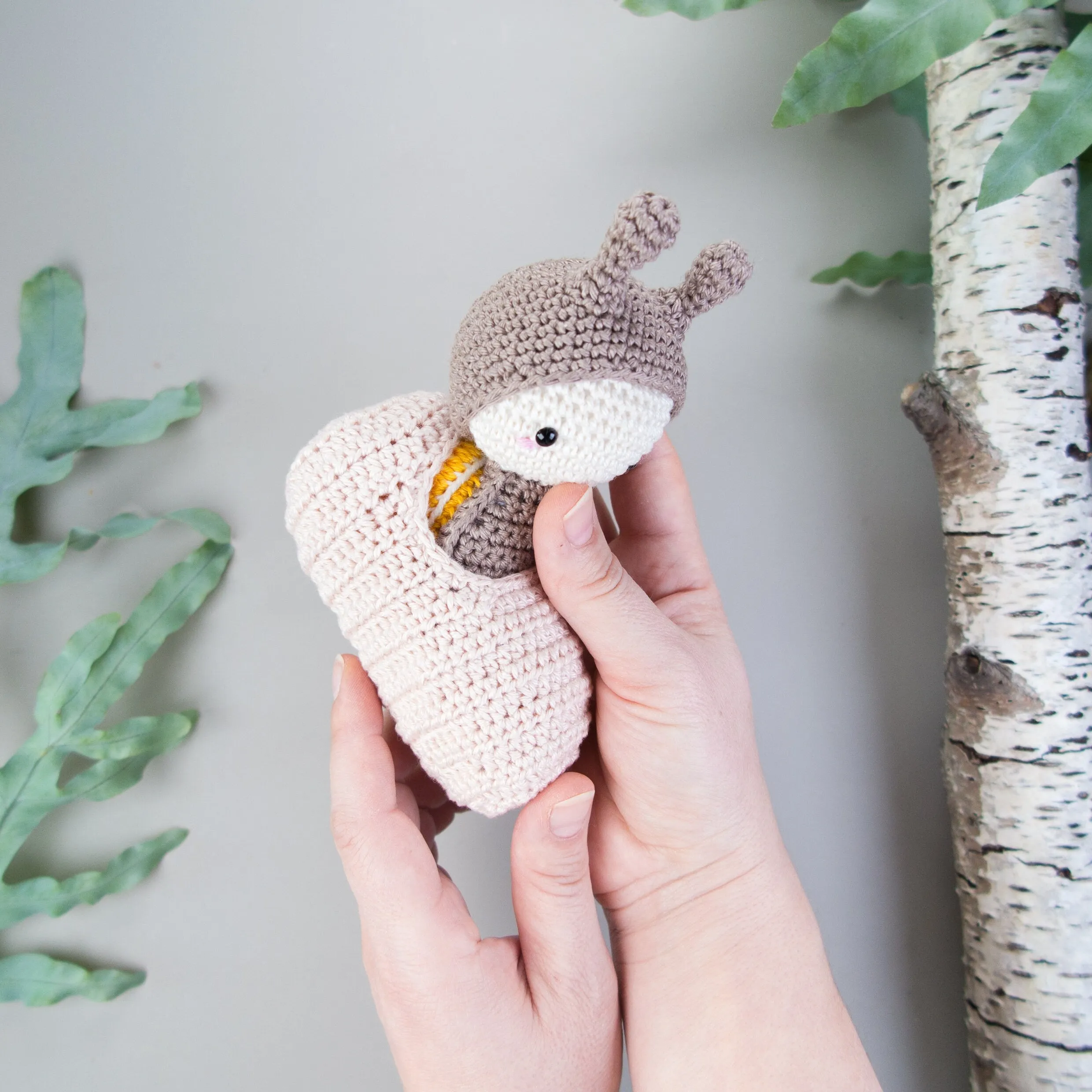 Amigurumi Crochet Kit . Grove Snail