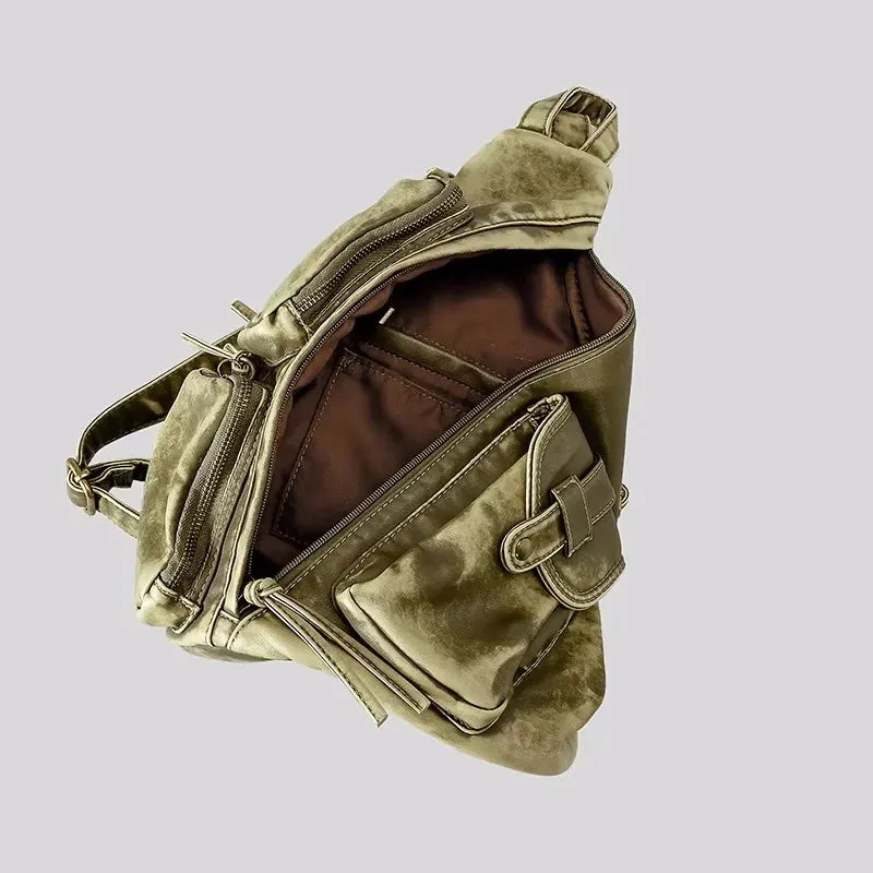 ANNMOULER PUNK BACKPACK