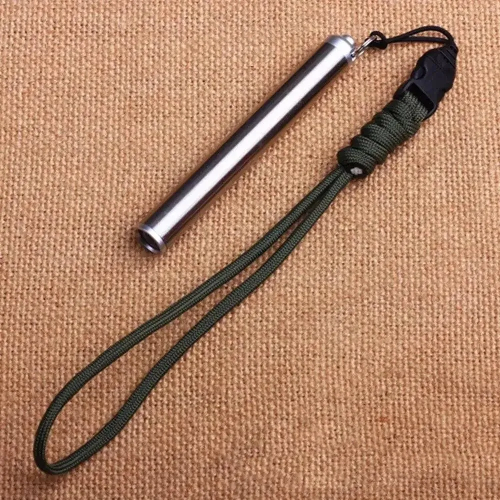 Anti-lost Hanging Rope Phone Backpack Keychain Flashlight Camera Lanyard High Strength Parachute Cord Paracord