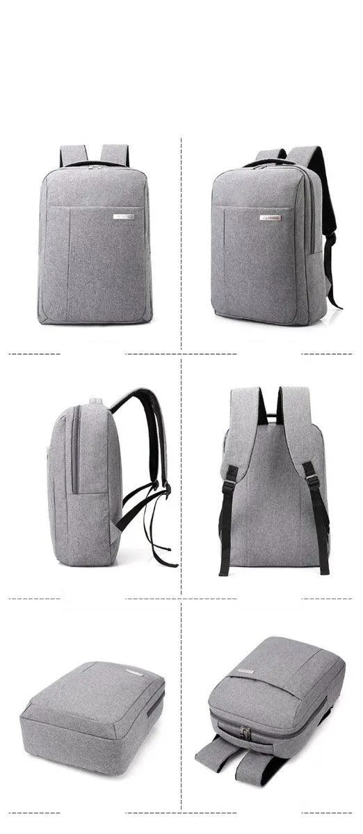 Anti-Theft Smart Backpack & Laptop Outdoor Bags With Large Capacity - Grey