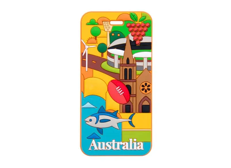 Australia Luggage Tag - Adelaide