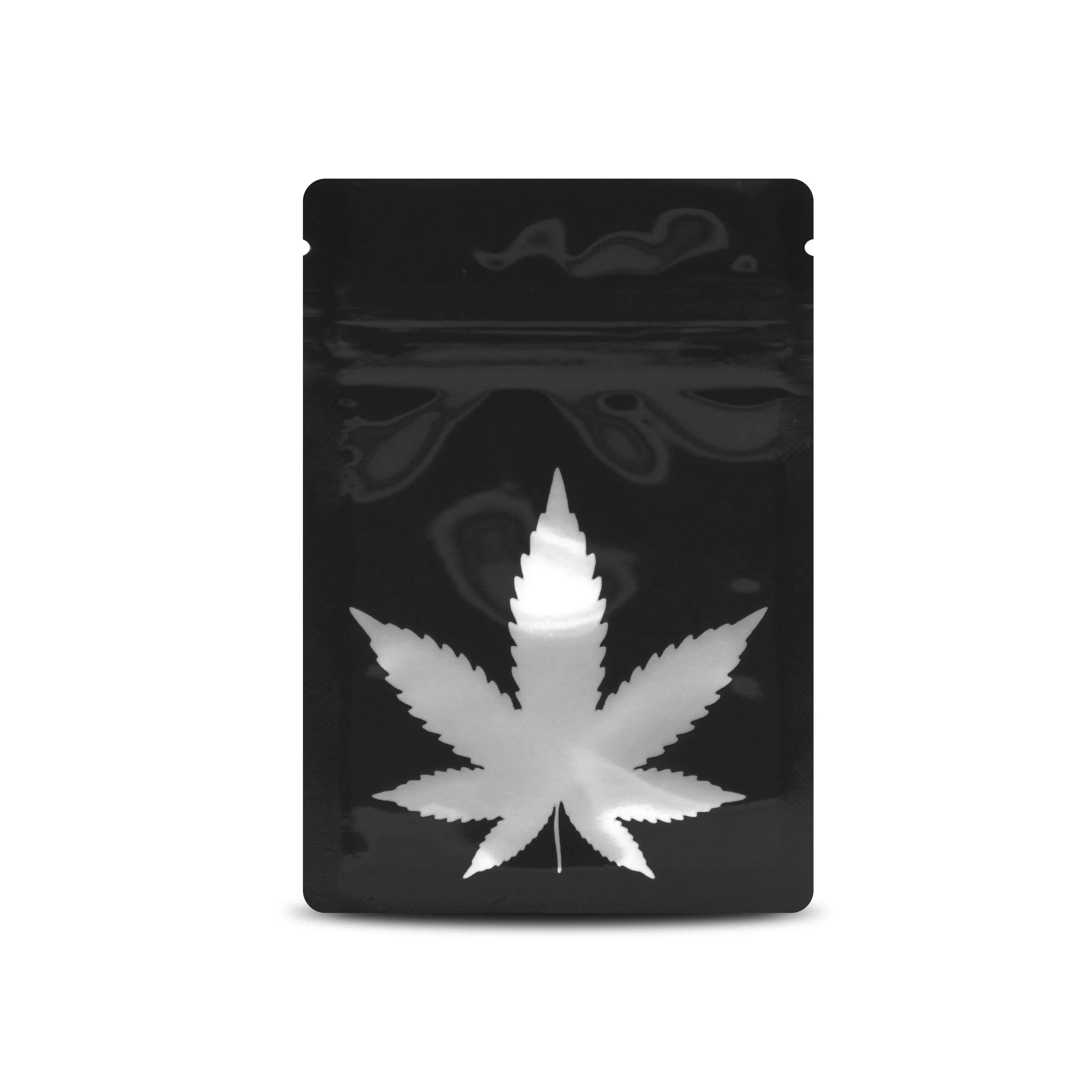 Bag King Clear Leaf Mylar Bag (1 gram)