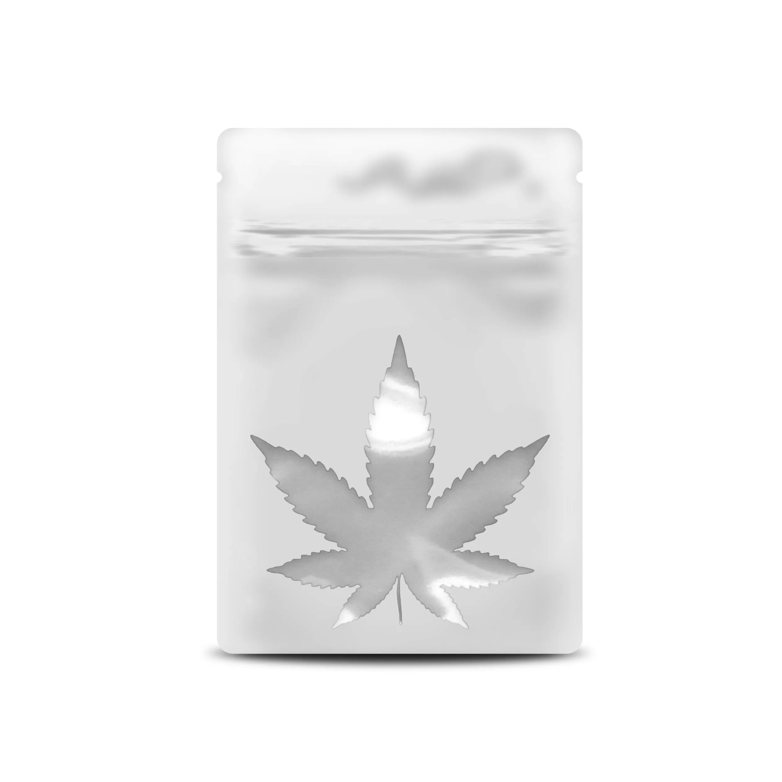 Bag King Clear Leaf Mylar Bag (1 gram)