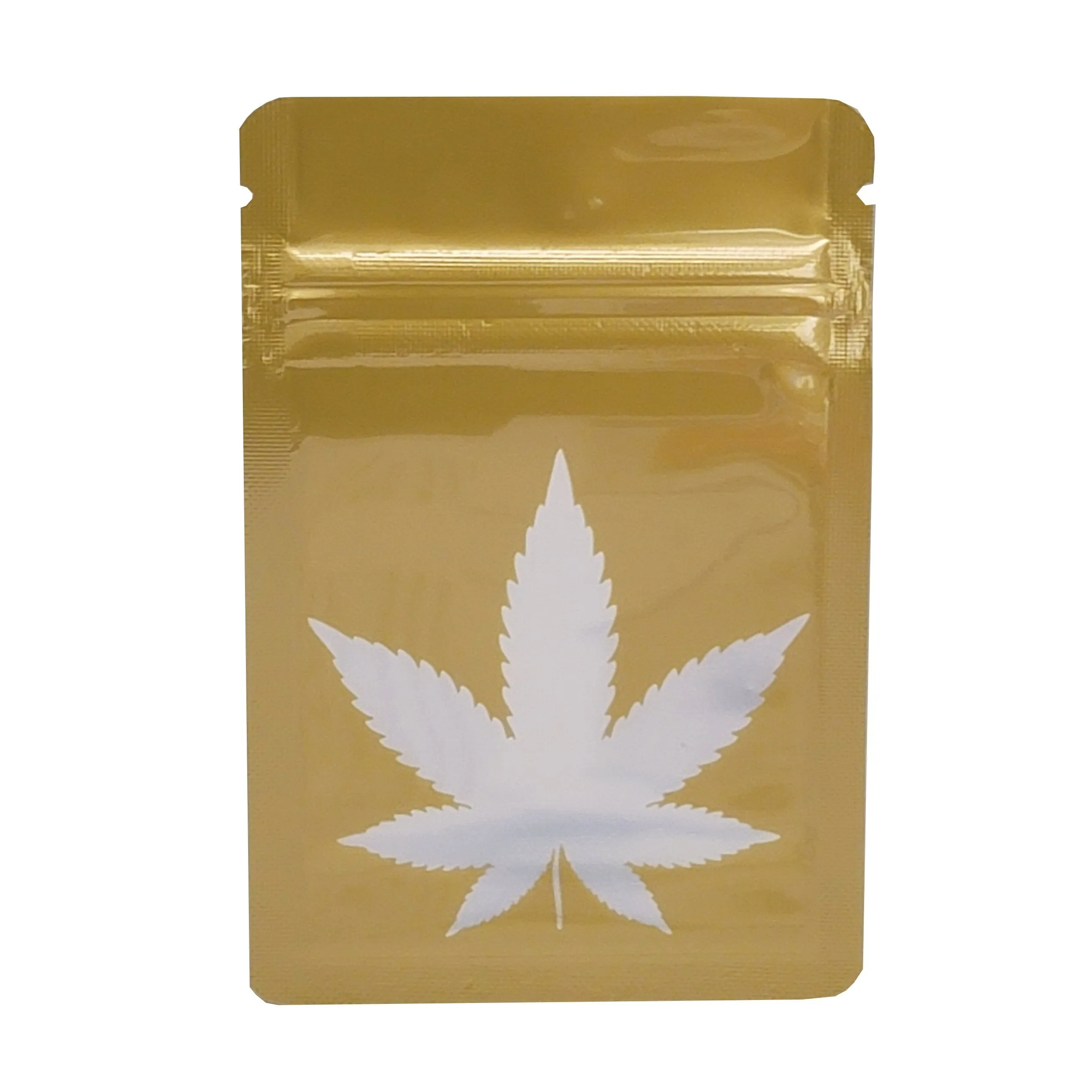 Bag King Clear Leaf Mylar Bag (1 gram)