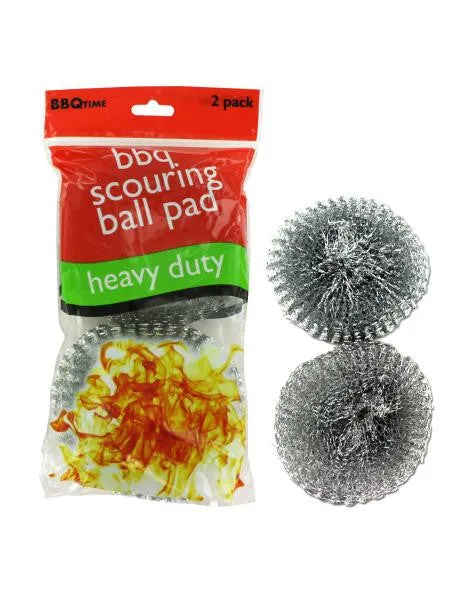 Barbecue Scouring Ball Pads (Available in a pack of 12)