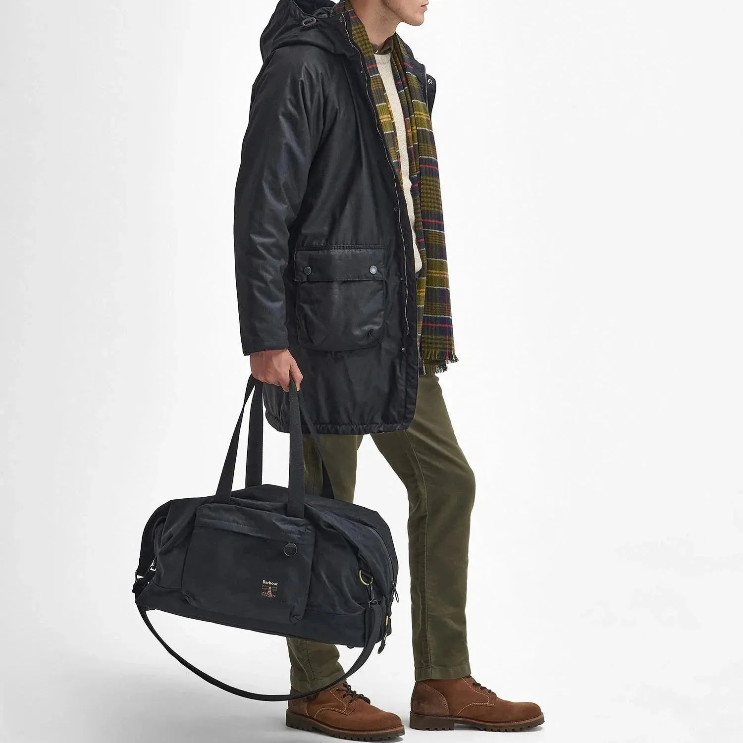 Barbour Field Wax Holdall in Black