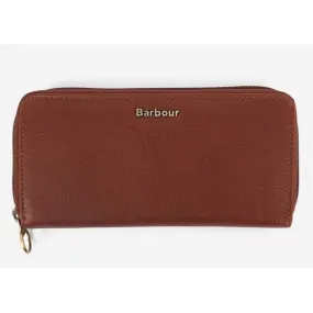 Barbour Womens Leather Matinee Purse Brown