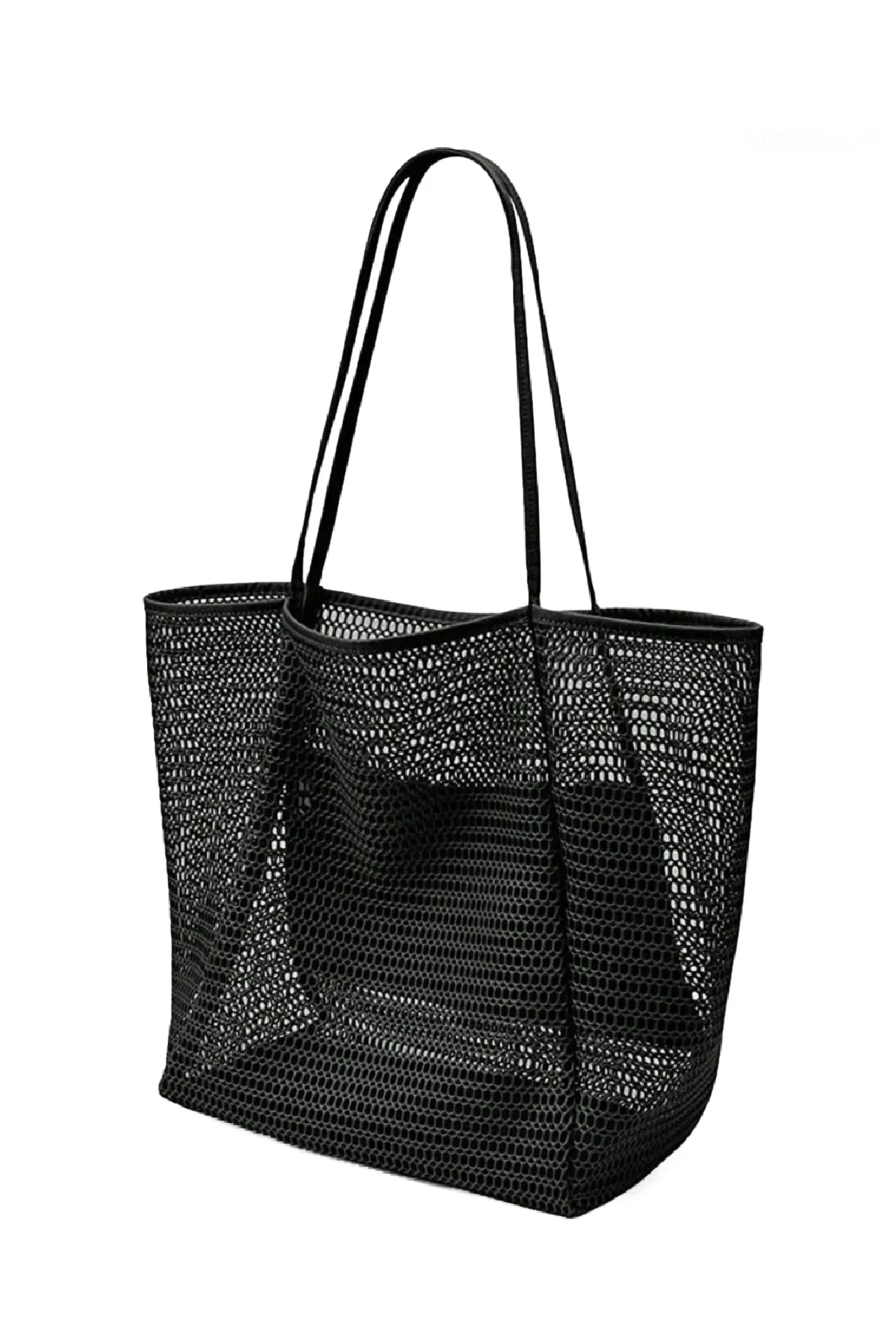 Beach Tote Bag (Black)