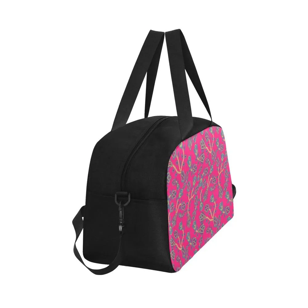 Beaded Lemonade Fitness Handbag