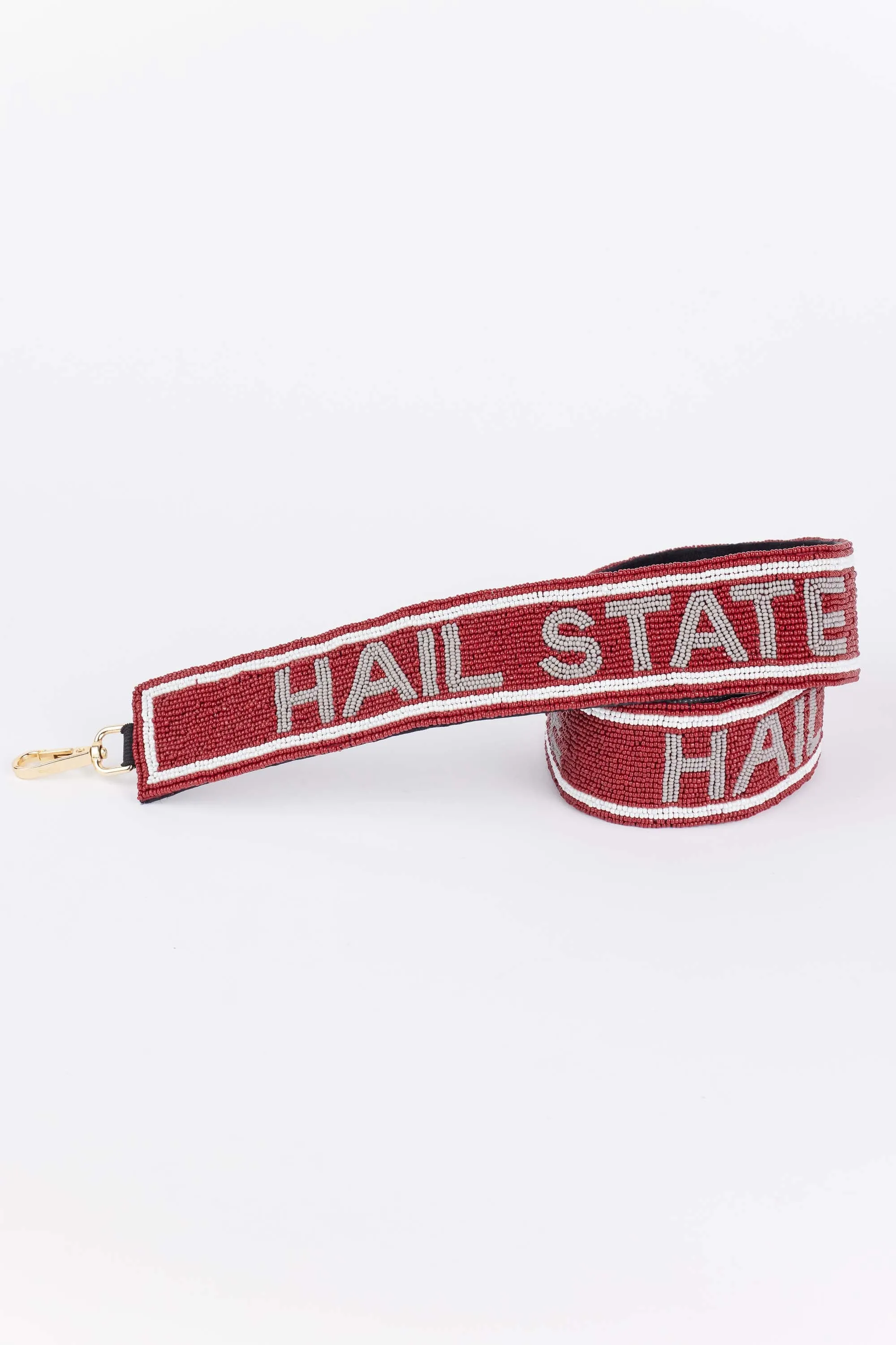 Beaded Purse Strap- Miss State