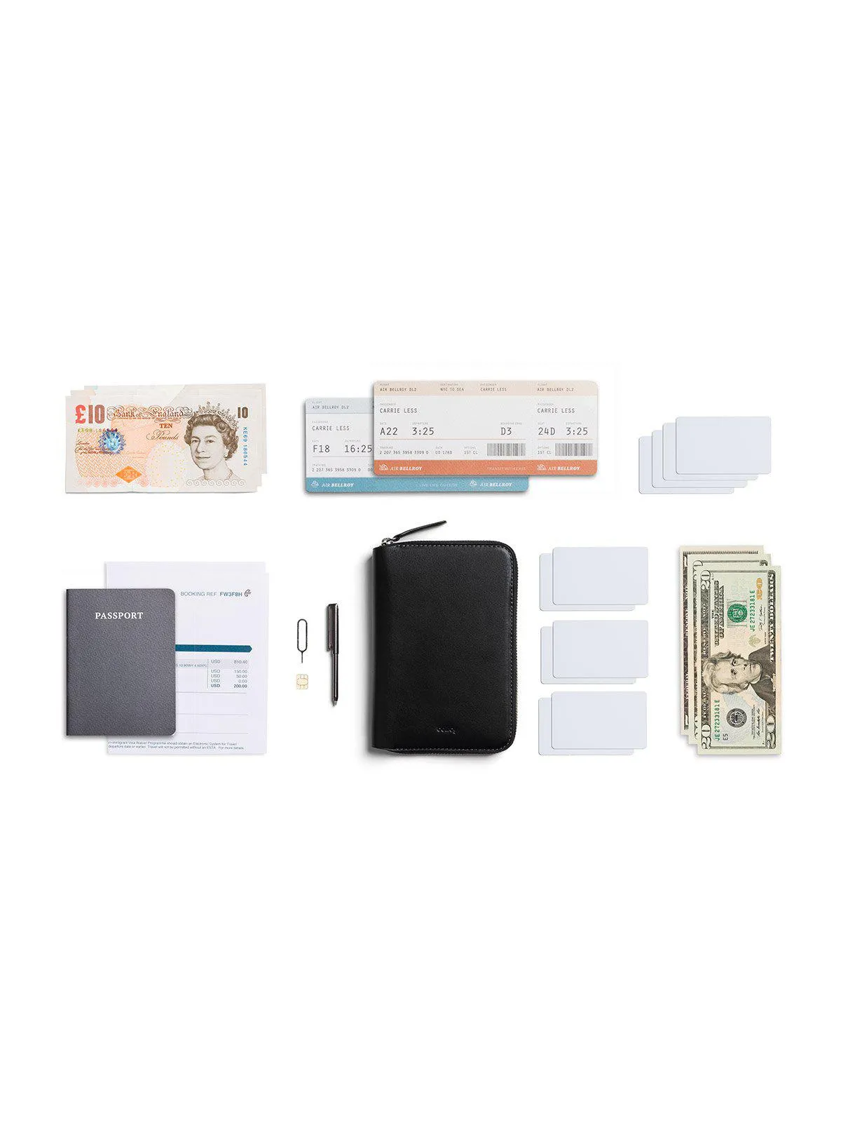 Bellroy Travel Folio Black