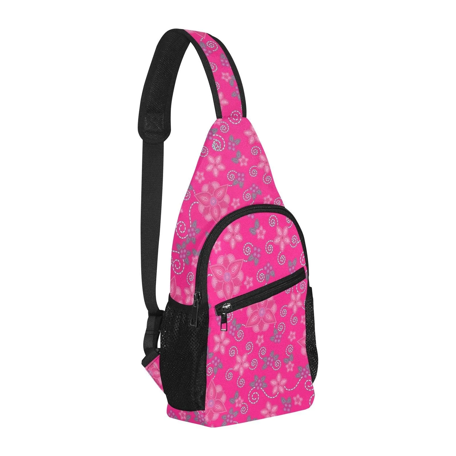 Berry Picking Pink Chest Bag