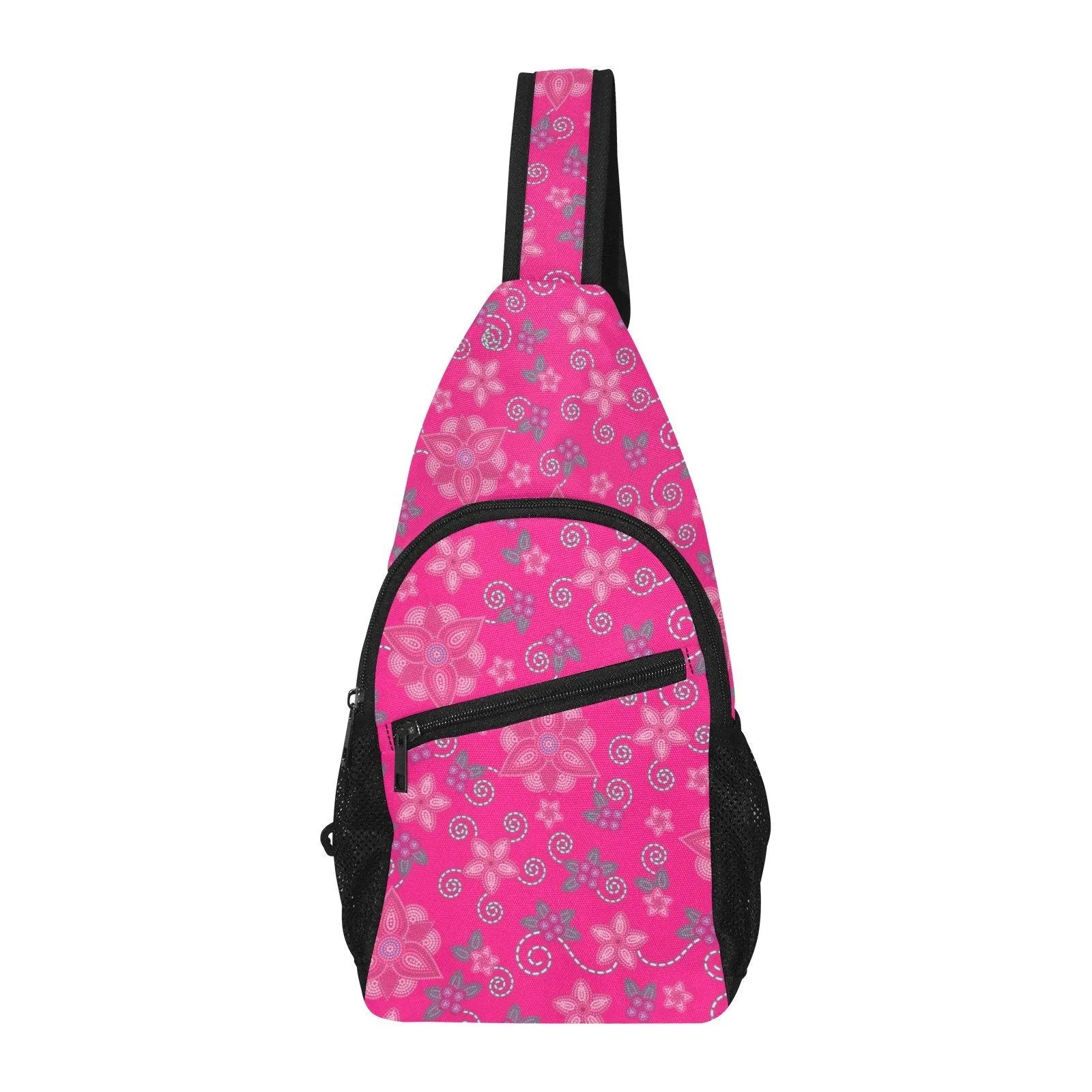 Berry Picking Pink Chest Bag