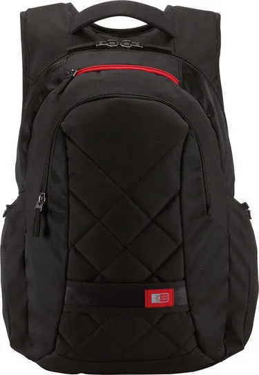 Black Nylon Backpack For Lapt