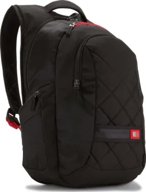 Black Nylon Backpack For Lapt