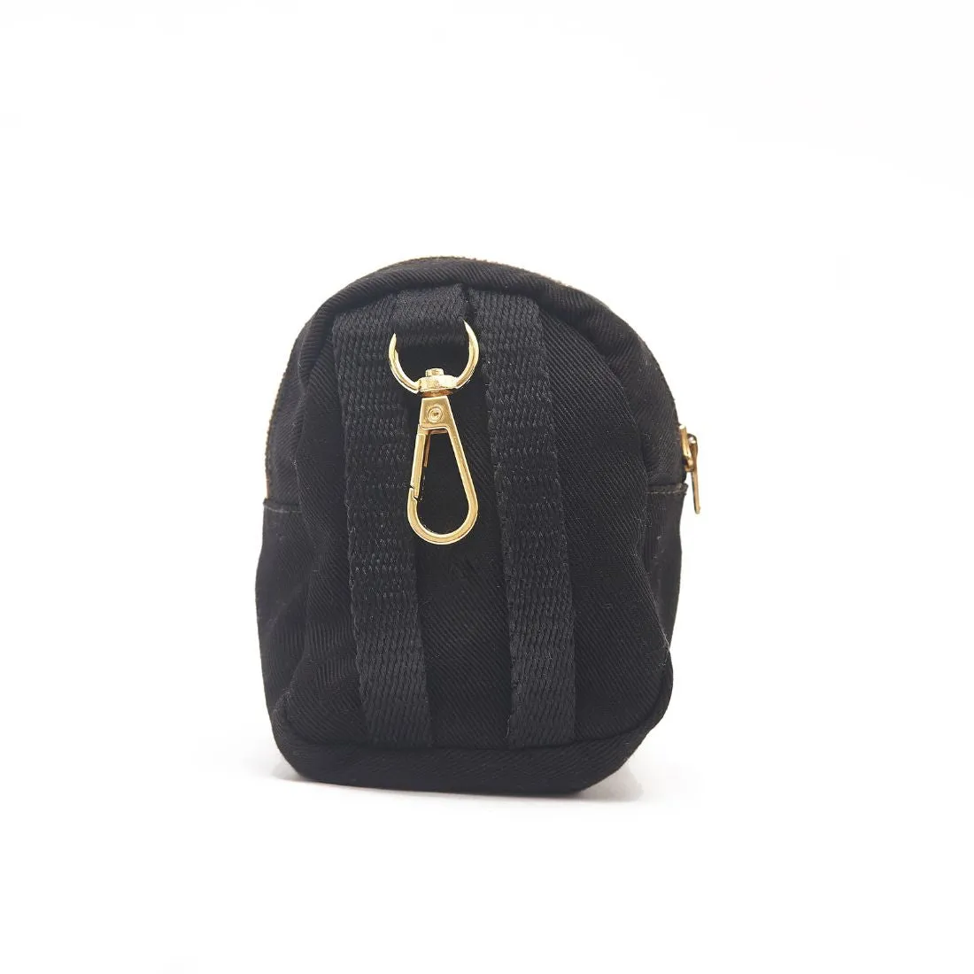 Black Twill Backpack