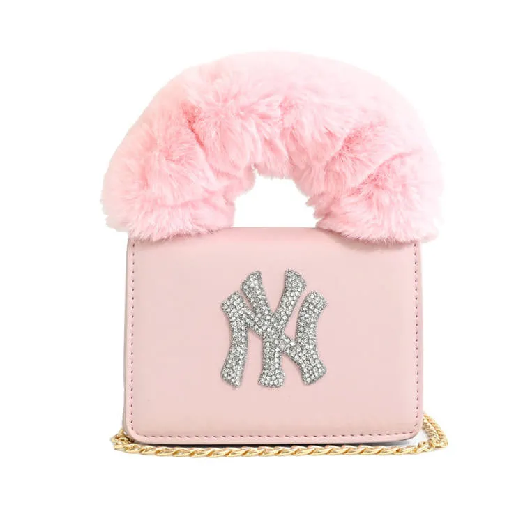 Bling NY Furry Mini Bag