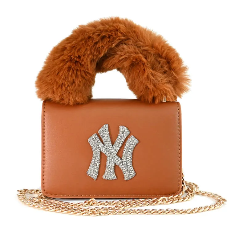 Bling NY Furry Mini Bag