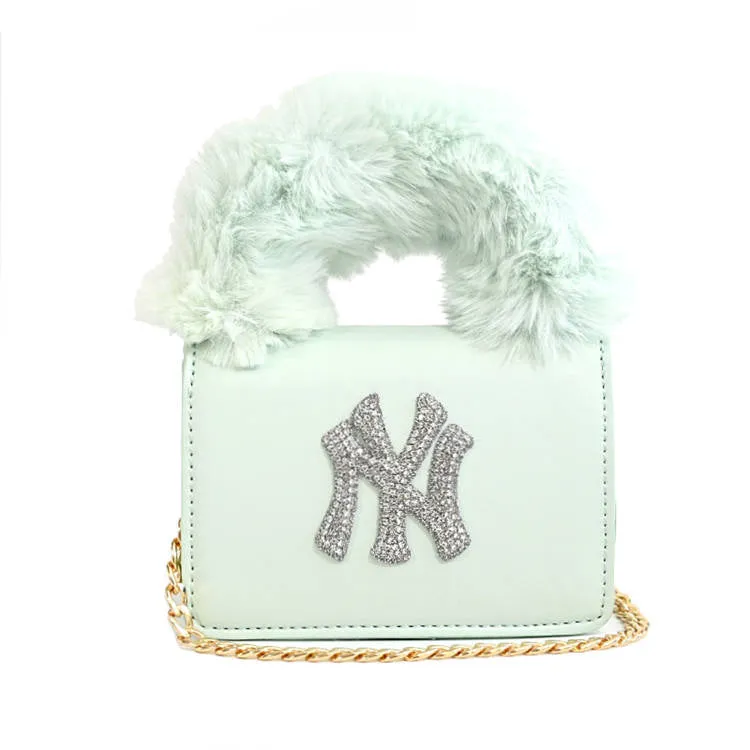 Bling NY Furry Mini Bag