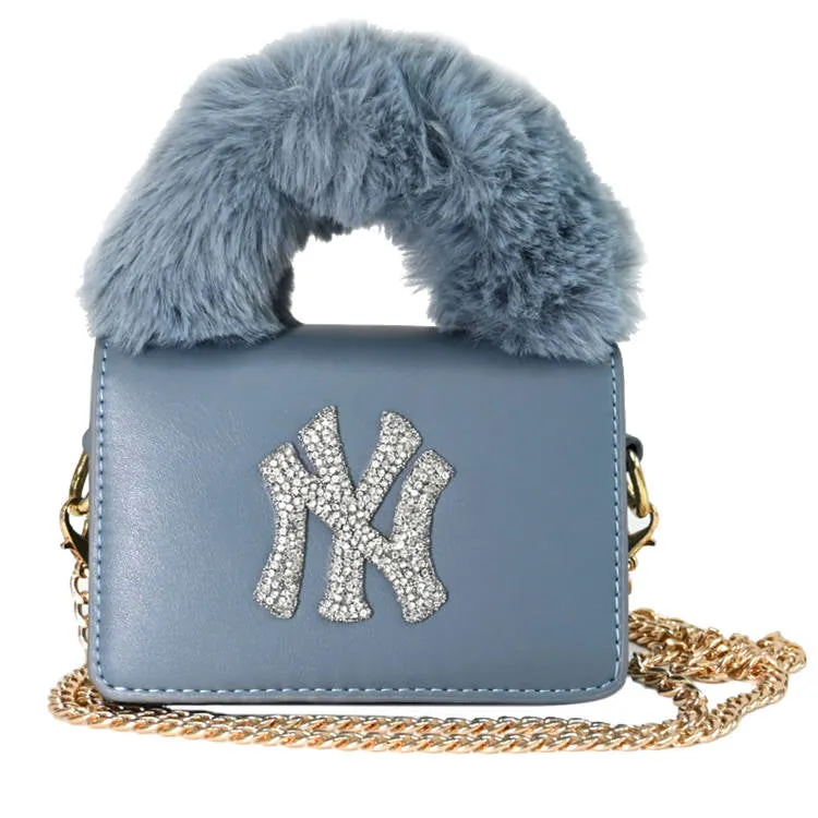 Bling NY Furry Mini Bag