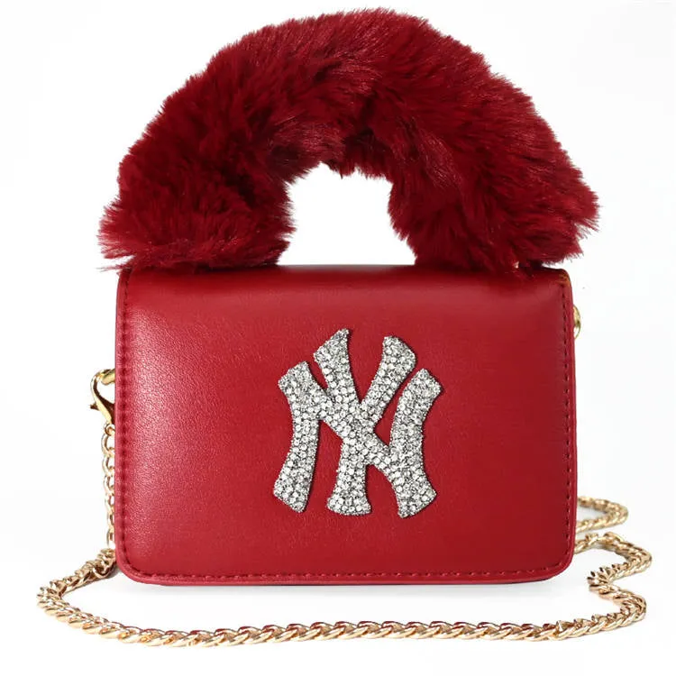 Bling NY Furry Mini Bag