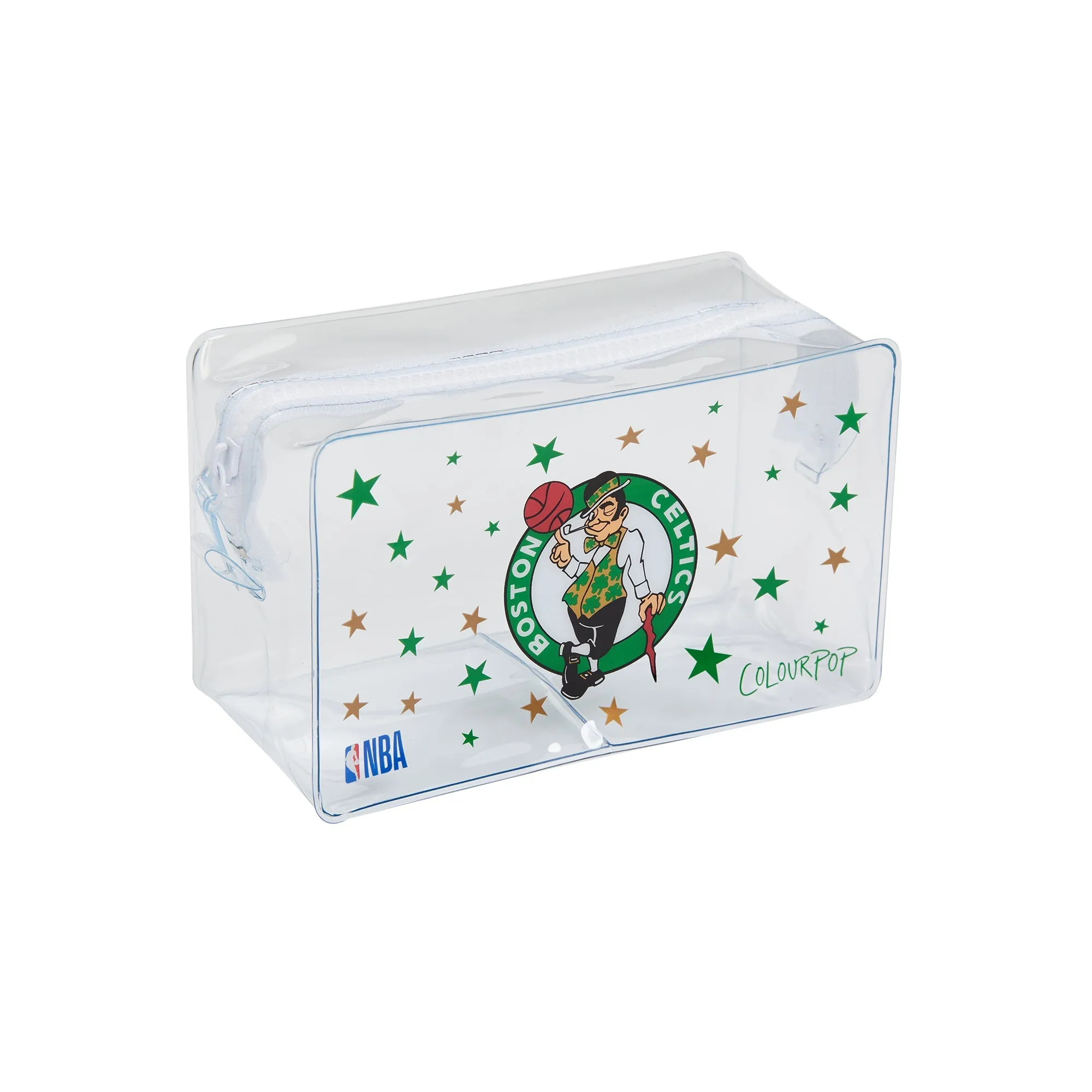 Boston Celtics Makeup Bag