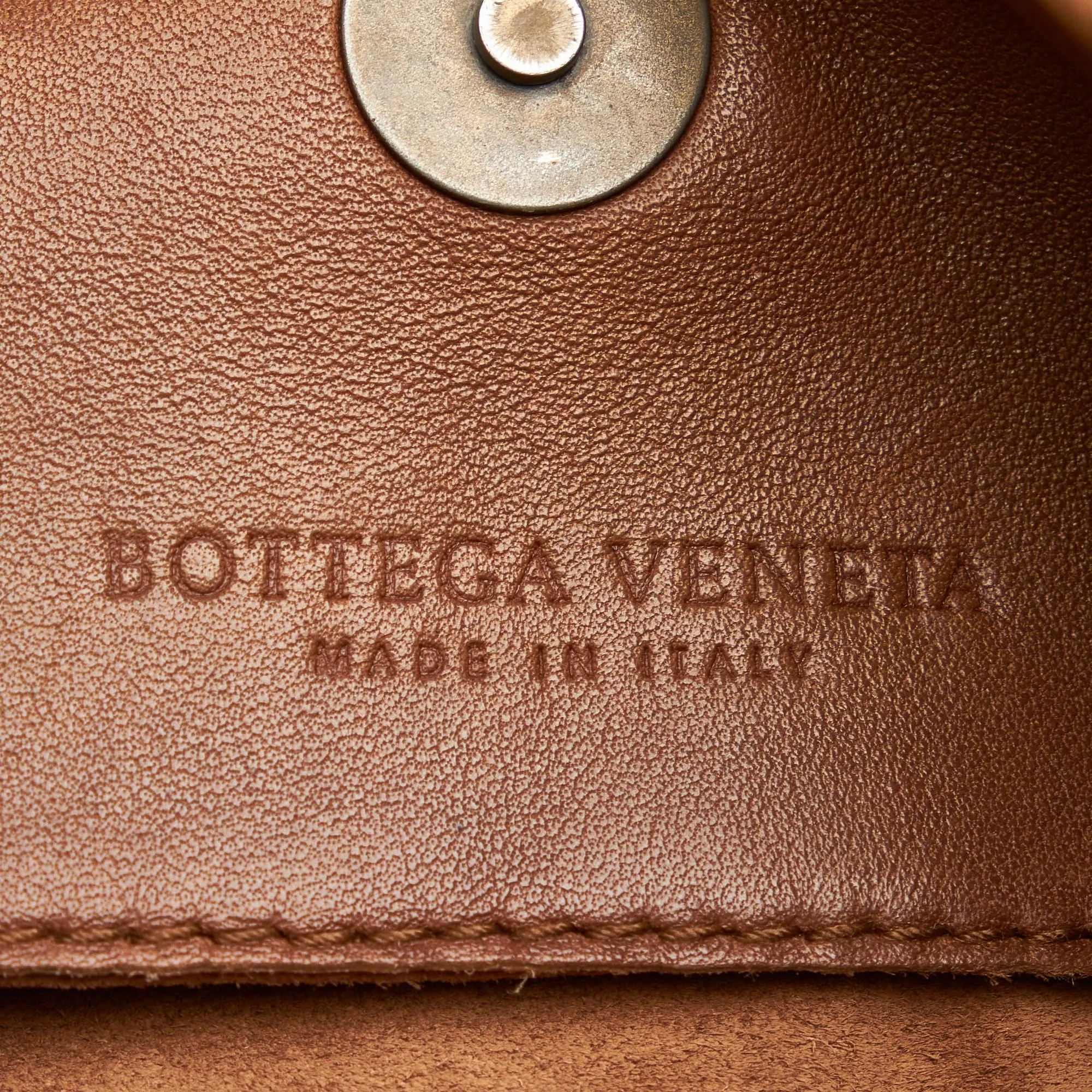 Bottega Veneta Intrecciato Leather Shoulder Bag (SHG-25728)