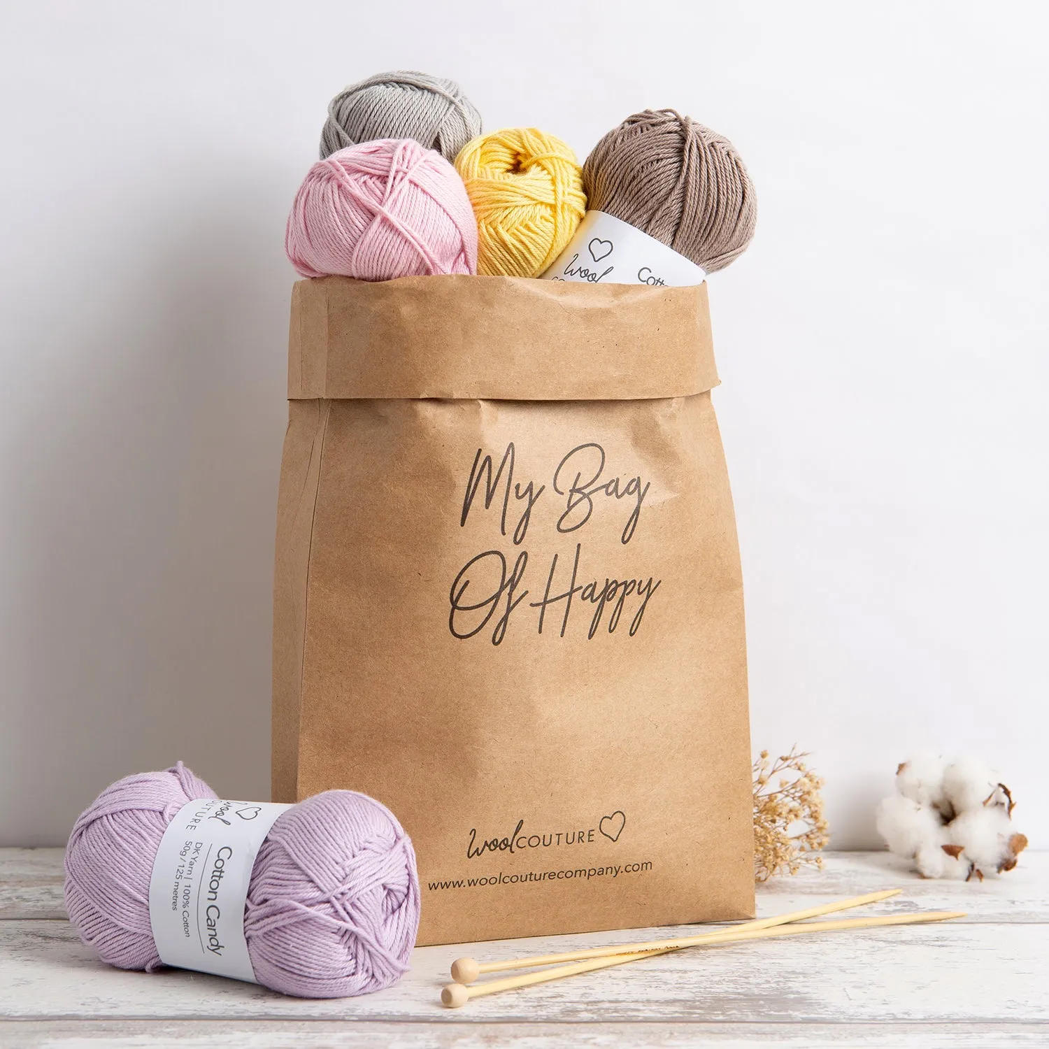 Bottle Bag Knitting Kit