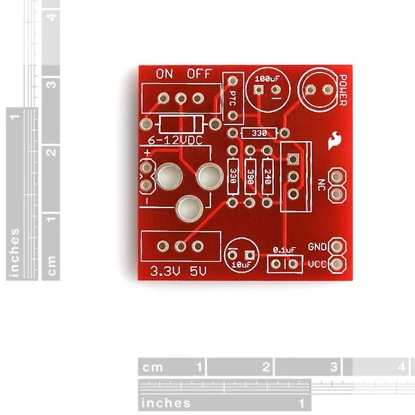 Breadboard Power Supply 5V/3.3V