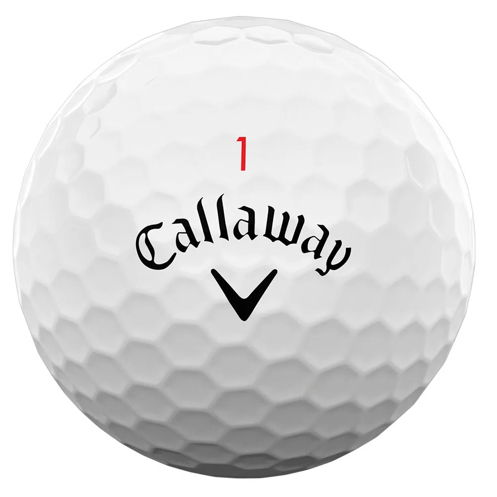 Callaway Chrome Soft Golf Balls - White - 12 Pack