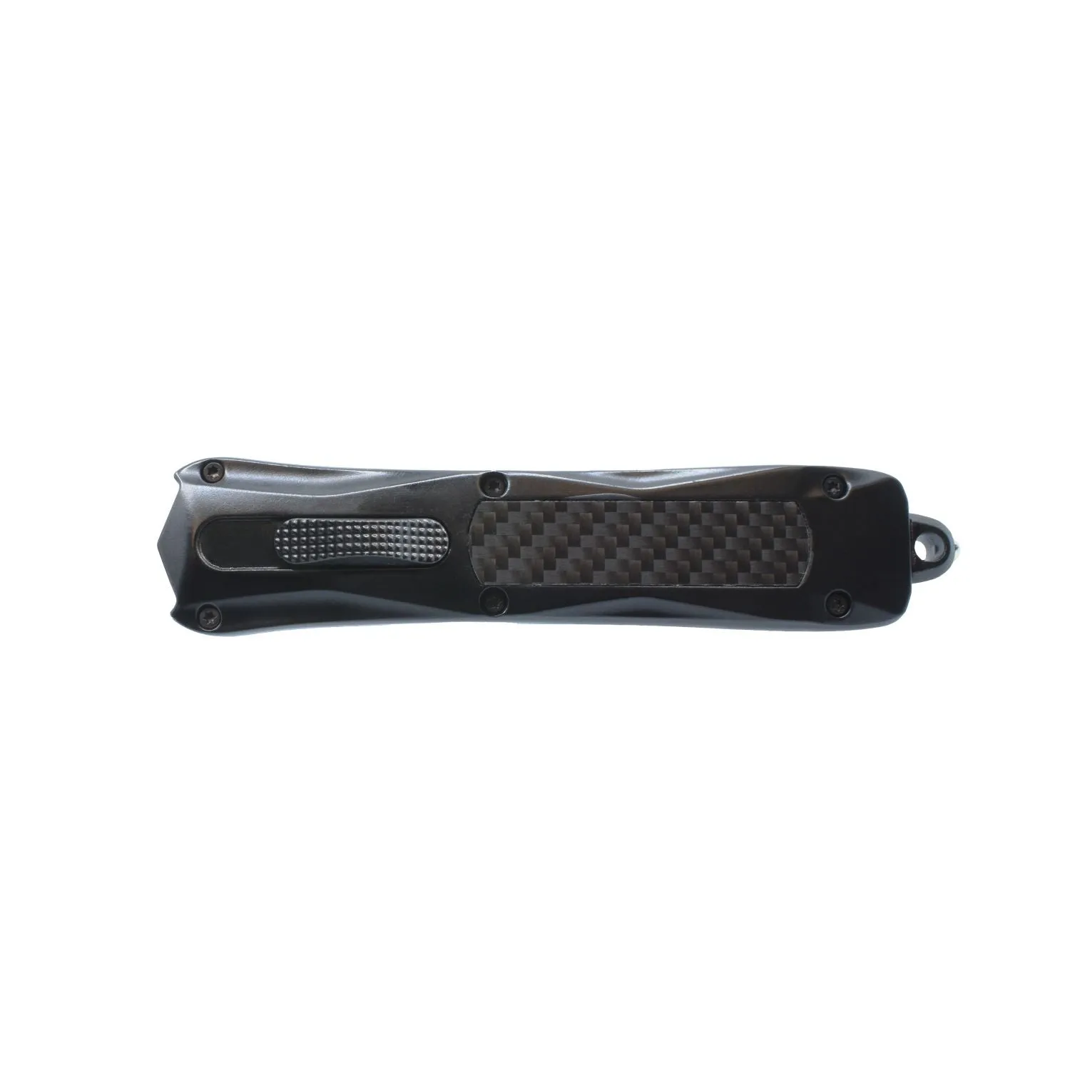 Carbon Fiber Automatic OTF Knife with Belt Clip