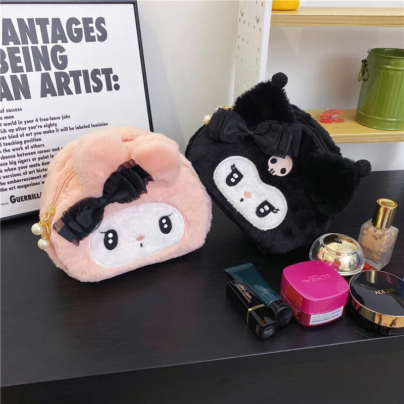 Cartoon Makeup Plush Bag KI293