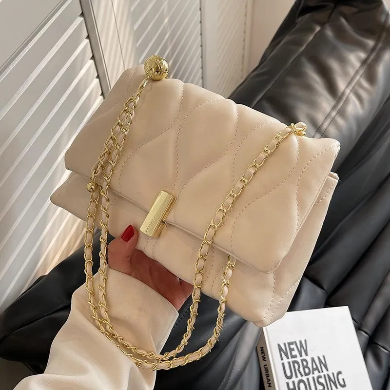 Chain Baguette Bag