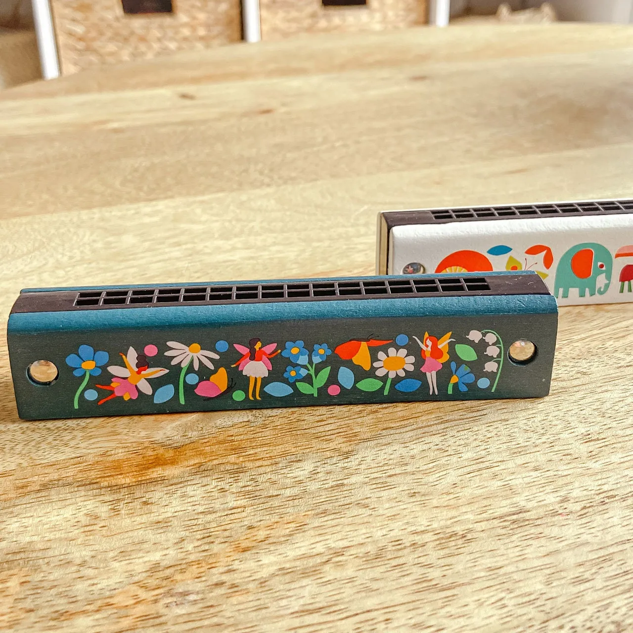 Children's Wooden Harmonica - Children's Gift Stocking Filler