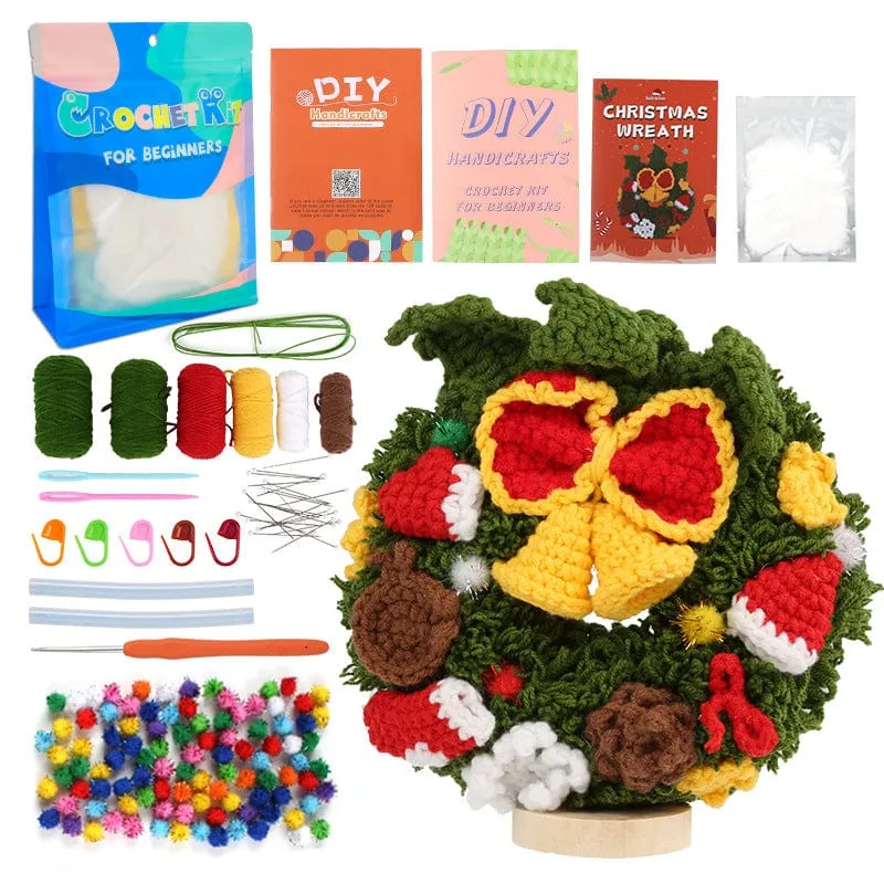 Christmas Wreath - Crochet Kit