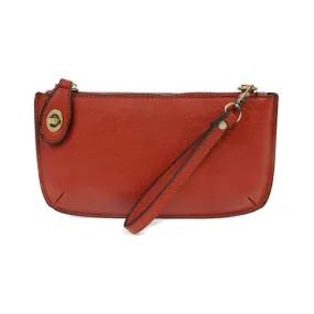 Classic Crossbody Wristlet - Cherry Red