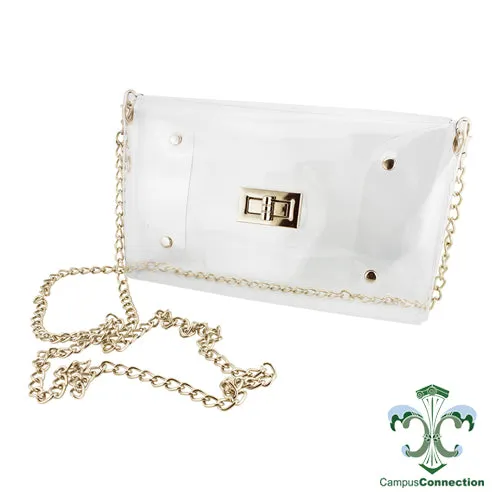 Clear Envelope Crossbody Purse