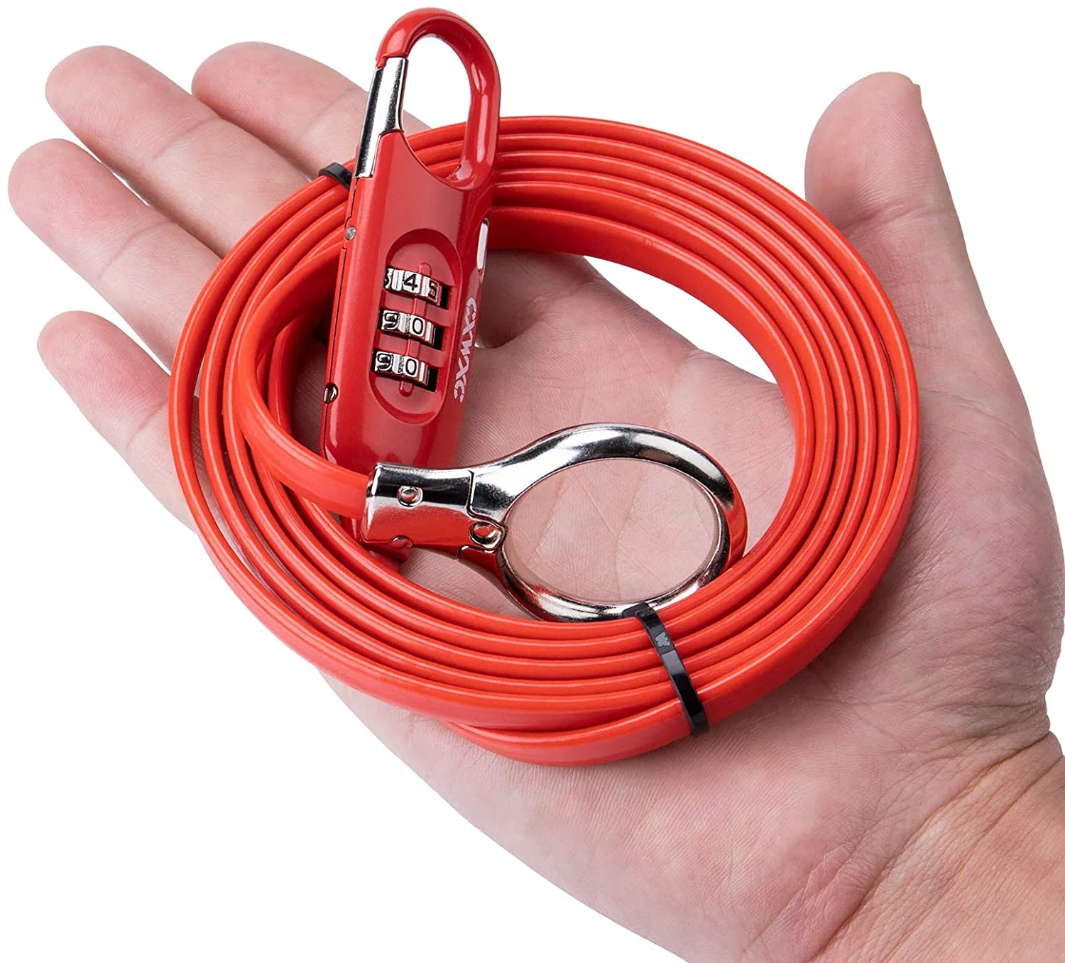 Combination Bike Lock Cable - Compact Anti-Theft Bicycle Chain Lock - Motorcycle Cycle Bike Cable, Portable Cable Lock