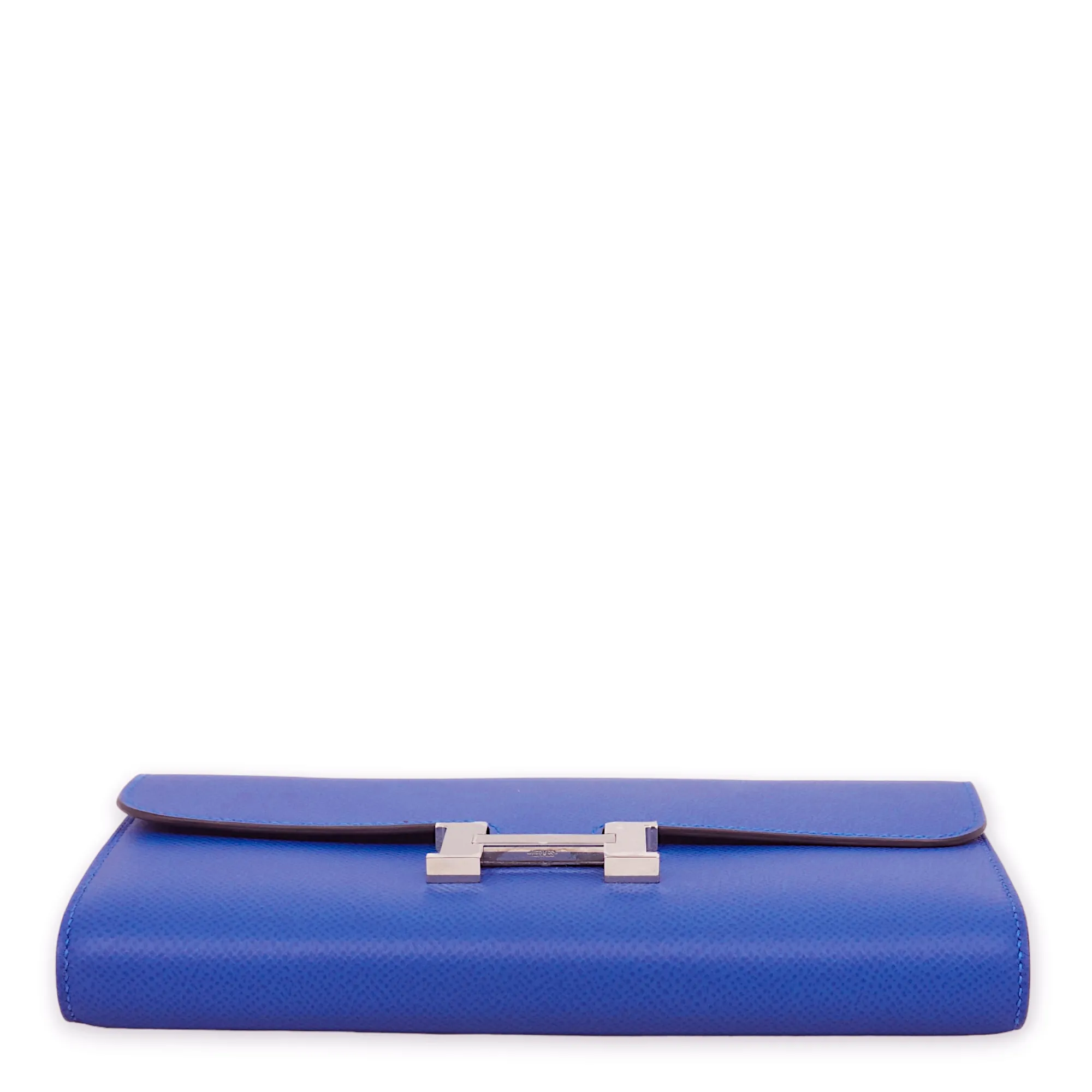 Constance To Go Blue Mykonos Crossbody Bag in Epsom, Palladium hardware