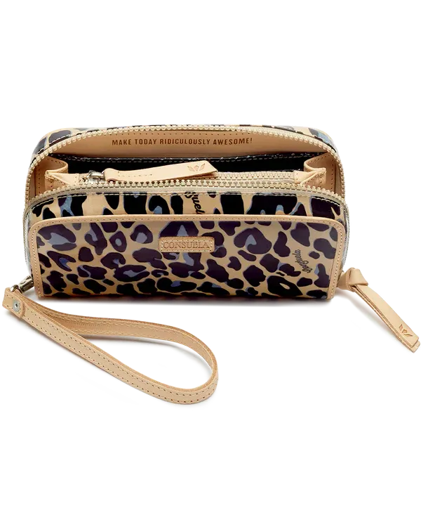 Consuela | Blue Jag Wristlet Wallet