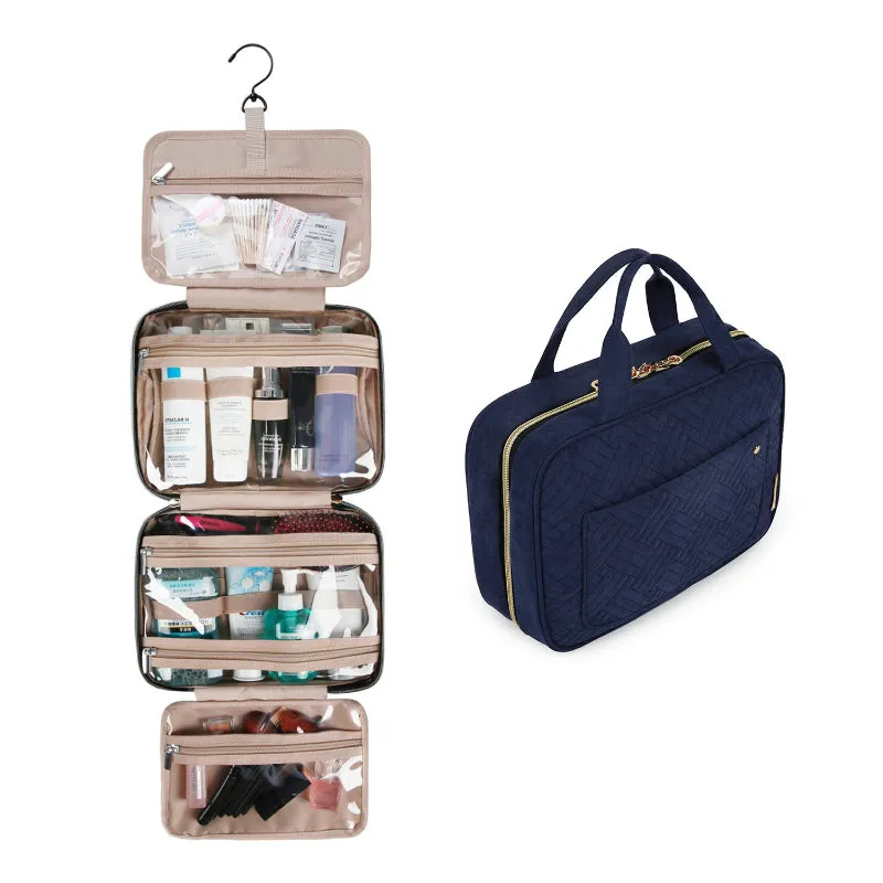 Convenient and Waterproof Hanging Travel Toiletry Organizer Bags