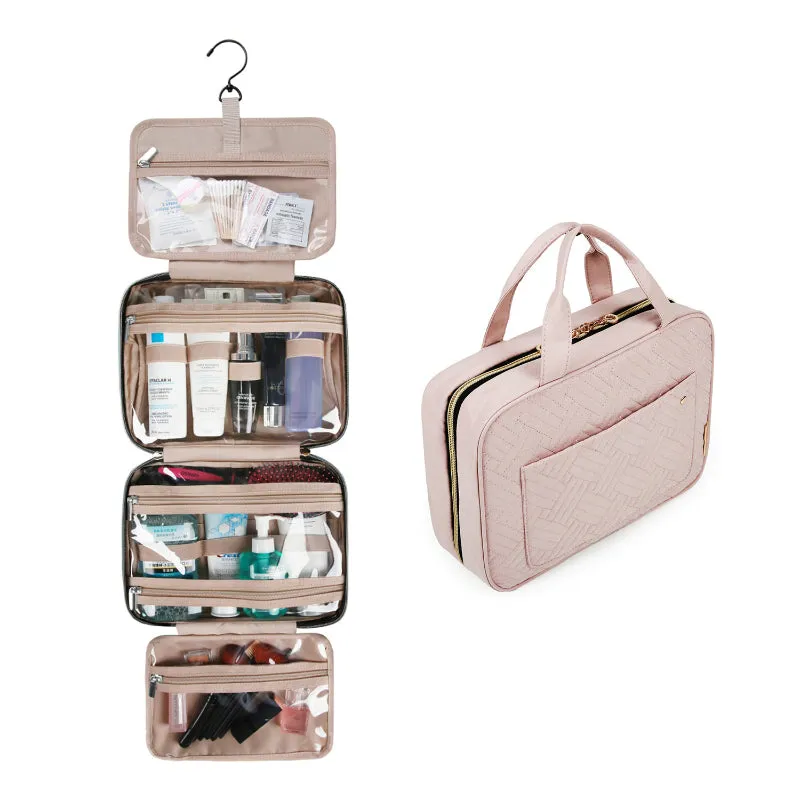 Convenient and Waterproof Hanging Travel Toiletry Organizer Bags