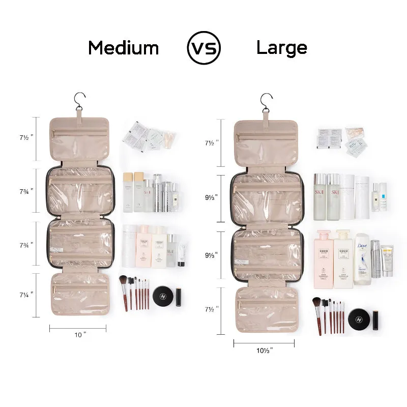 Convenient and Waterproof Hanging Travel Toiletry Organizer Bags