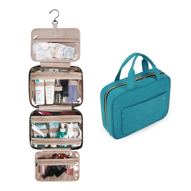 Convenient and Waterproof Hanging Travel Toiletry Organizer Bags